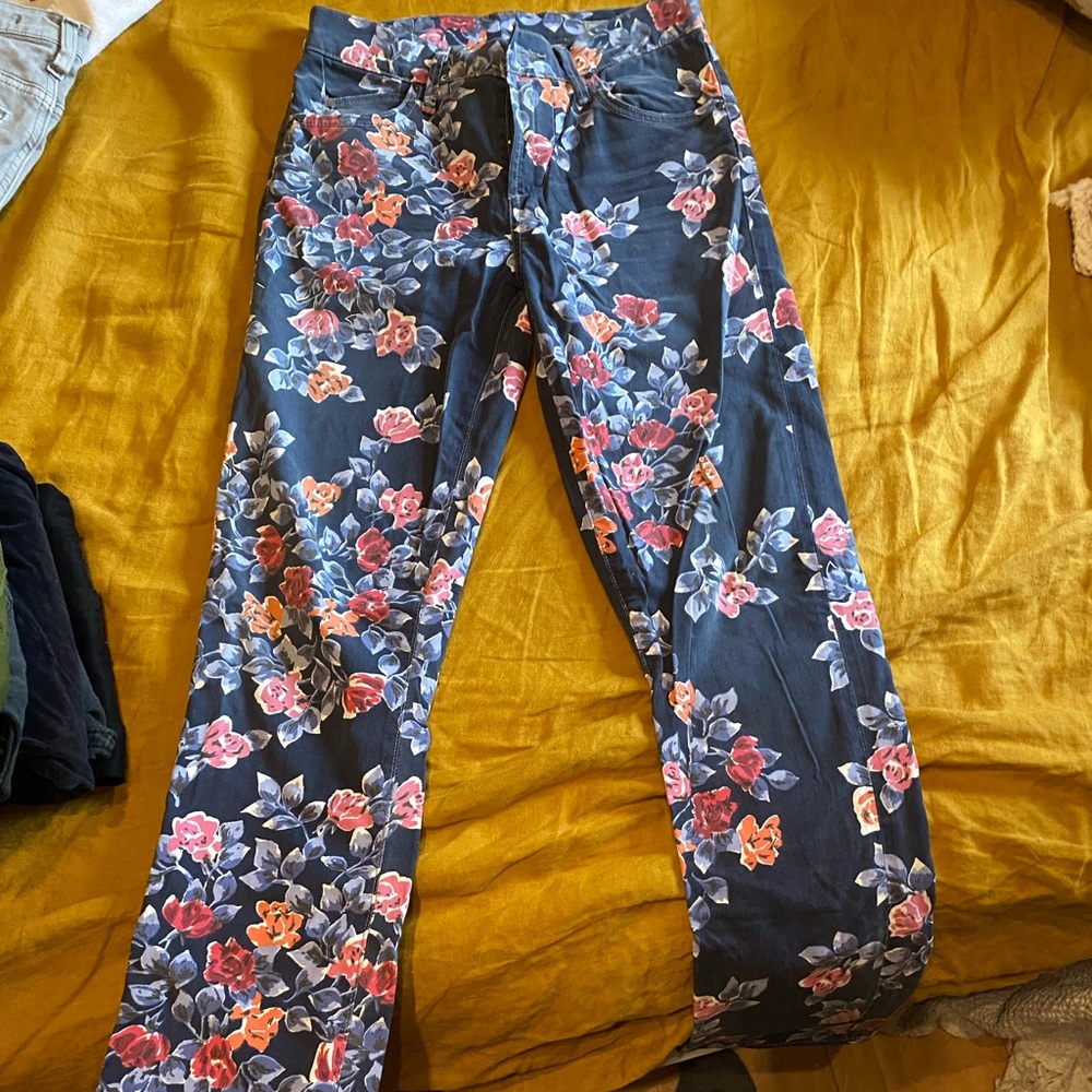 Citizens of humanity pants flower